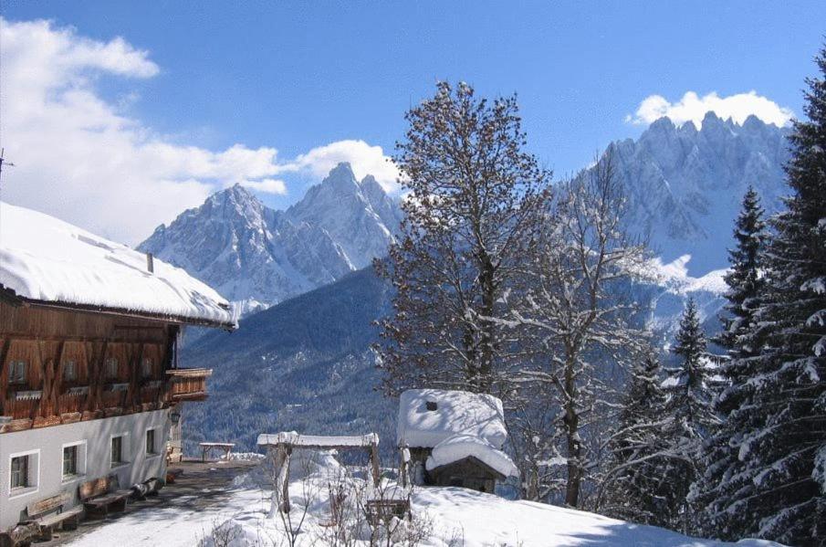 Glinzhof Mountain Natur Resort Agriturismo San Candido Exteriér fotografie